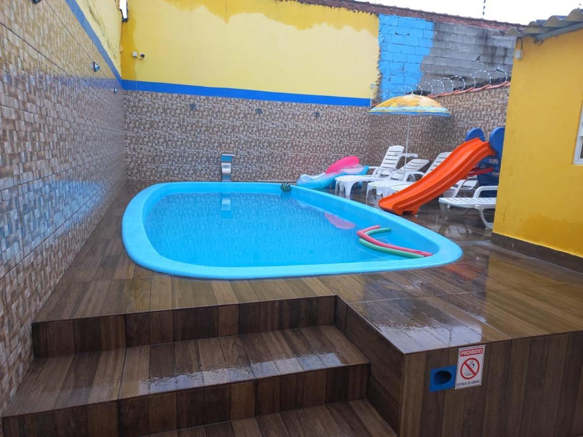 Casa Aconchegante Com Piscina Villa Mongaguá Eksteriør billede