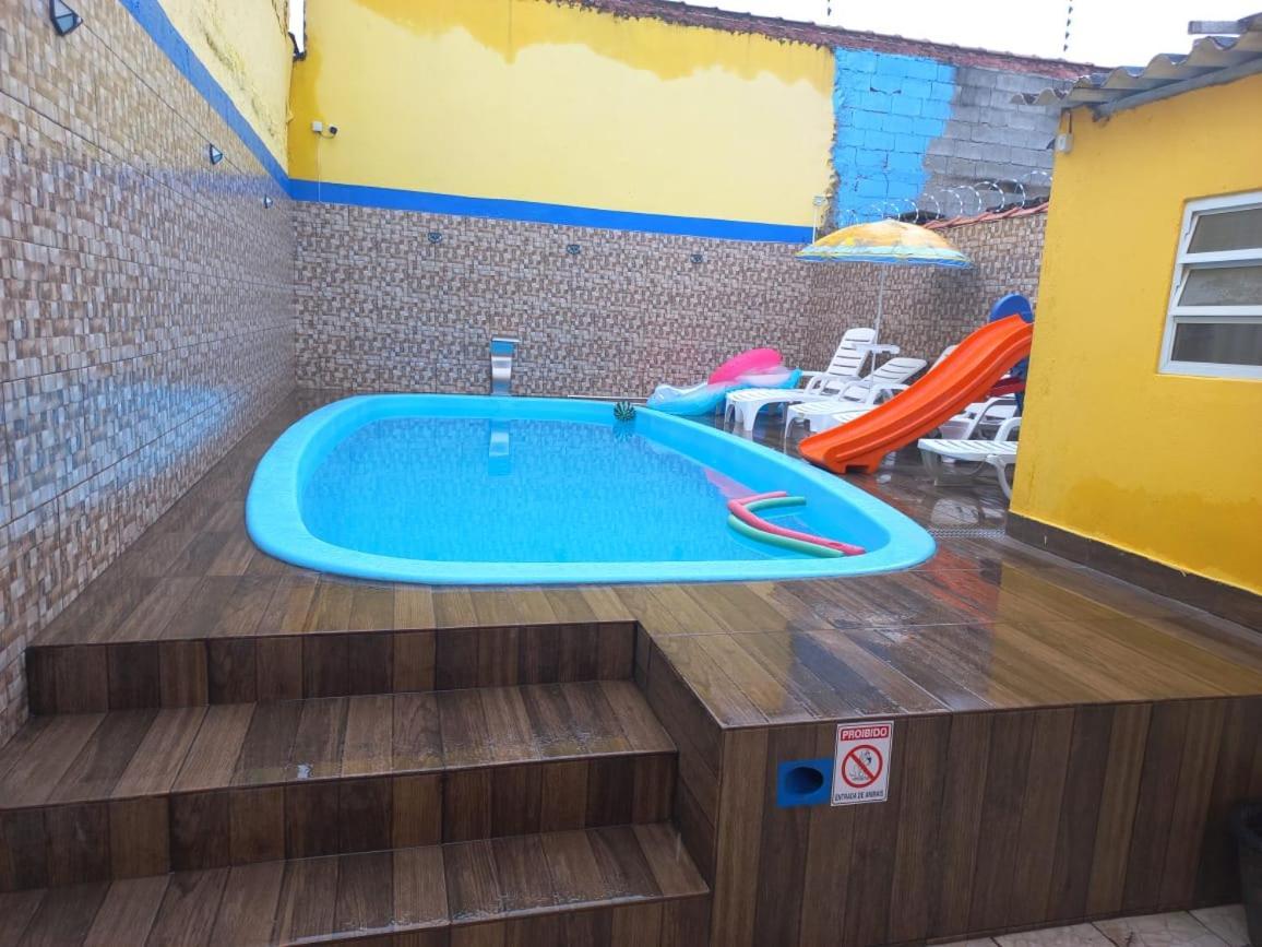 Casa Aconchegante Com Piscina Villa Mongaguá Eksteriør billede